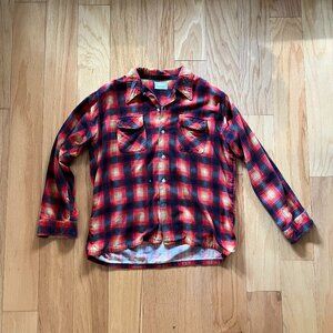 Really cool vintage flannel - awesome, unique colors!